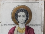 Икона Пантелеймон Целитель литография, photo number 4