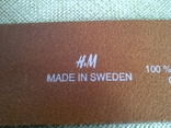 Ремень H &amp; M Sweden 90-100 см, photo number 4