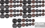 Тринідад Тринідад і Тобаго - 5 шт х 6 монет 1 5 10 25 50 центів 1 долар 1995 - 2016, фото №2