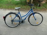 Велосипед  Дамка Синій  на 28 кол.   з Німеччини, фото №2