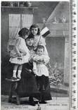 Старинная открытка. До 1945 годa. Дети. и., фото №2