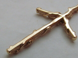 Грузинский Крест Святой Нино Золото 585 проба 7.82 грамма, фото №9