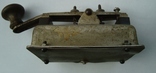 Ключ Морзе,телеграфного аппарата.Деревяная ручка., фото №10
