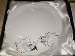 Блюдо тарелка Золотые рыбки керамика фирменная упаковка, фото №2