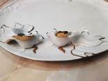 Блюдо тарелка Золотые рыбки керамика фирменная упаковка, фото №9