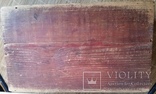Шкатулка старовинна деревяна Н9,5х25х15 см, фото №8