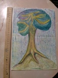 Рисунок в стиле дудлинг "Дерево", фото №2