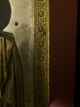 Казанская икона Божией Матери, серебро, золочение, XIX век, мастер Е.А.Кузнецовъ, фото №7