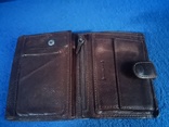 Вместительный бумажник: GinoValentini   натуральная кожа 12,5X10 см, фото №6