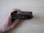 Компактный кожаный кошелек Италия в отличном состоянии, фото №9
