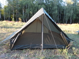 Палатка армии Франции Olive Олива с москитной сеткой (2места) оригинал 100%, фото №3