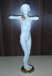  СтатуэткаОбнаженная с шаром Розенталь. H-45cm., фото №3