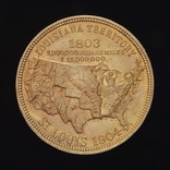 Медаль Луизианская Выставка 1904, США 34мм, фото №2
