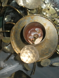 Старовинна люстра з дзеркалом для ремонту, реставрації або насаппарт, фото №11