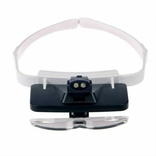 Бинокуляр очки бинокулярные со светодиодной подсветкой TH-9203, фото №6