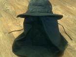 Черная шляпа - панама с шторкой (Usa), фото №2