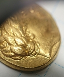 Золотой статер 340-328г.до н.э., монетный двор Пелла, фото №7