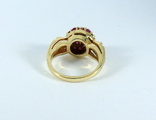 Золотое кольцо с рубинами, фото №3