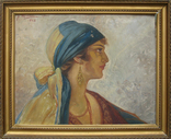 Неопознанный львовский художник. Цыганка. 1932 г., фото №2