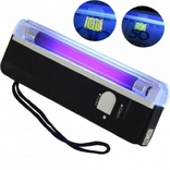 Ультрафиолетовый портативный карманный детектор валют, фото №2