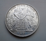 5 франков 1876 Швейцария. Серебро., photo number 4