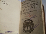 Книга (LETTRES historiqest contenant ce qui paff de plus impotant em 1699.), фото №5