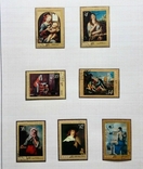 Выставочные коллекционные листы с марками. Исскуство. 48 листов., фото №4