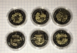 Лот монет 5 гривень: області / 2014 рік – 2 шт, 2017 рік – 4 шт., фото №4