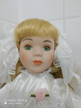 Фарфоровая кукла-невеста Crystal, фото №4
