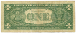 Серебряный сертификат один доллар.1957 год., фото №3