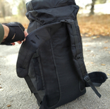 Рюкзак тактический  туристический Tactic на 70 литров (Черный), фото №5