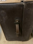 Каретный чемодан "ADASTRA" (Германия), большой кожанный, фото №3