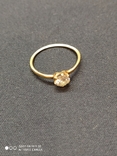 Кольцо з діамантом 0,5 карат., фото №2