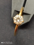 Кольцо з діамантом 0,5 карат., фото №7