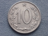 Чехословакия 10 геллеров 1962 года, фото №2