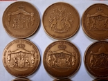 Набор медалей Нидерланды 1911 - 1975 ( 14шт в лоте), фото №8