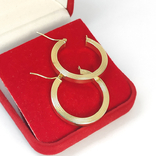 Золотые серьги-кольца, photo number 5