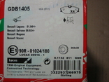 LUCAS GDB1405 Комплект тормозных колодок RENAULT., фото №4