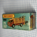 Matchbox Cattle Truck Made in England, фото №2