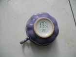 Чашка с блюдцем для кофе Коростеньского фарфорого завада, фото №7