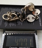 Часы серебро 925 натуральный камень оникс, фото №3