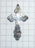 Крест серебряный, фото №3