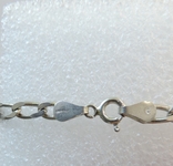 Серебряная цепочка с алмазной гранью, маркировано 925 Italia.( 3С028), фото №6
