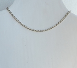 Серебряная цепочка с алмазной гранью, маркировано 925 Italia.( 3С028), фото №7