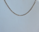Серебряная цепочка с алмазной гранью, маркировано 925 Italia.( 3С028), фото №10