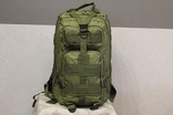 Тактический (городской) рюкзак с системой M.O.L.L.E олива, фото №2
