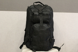Тактический (городской) рюкзак с системой M.O.L.L.E черный, фото №4