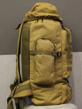 Тактический туристический рюкзак с системой M.O.L.L.E на 70л. (Койот), фото №4