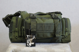 Тактическая универсальная сумка Silver Knight с системой M.O.L.L.E (олива), фото №2
