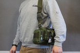Тактическая универсальная сумка Silver Knight с системой M.O.L.L.E (олива), фото №4